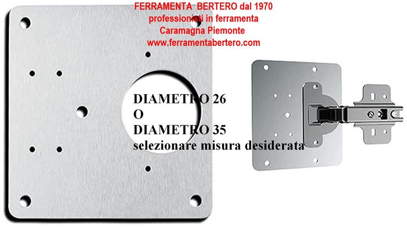 piastre riparazione cerniere mobili 
